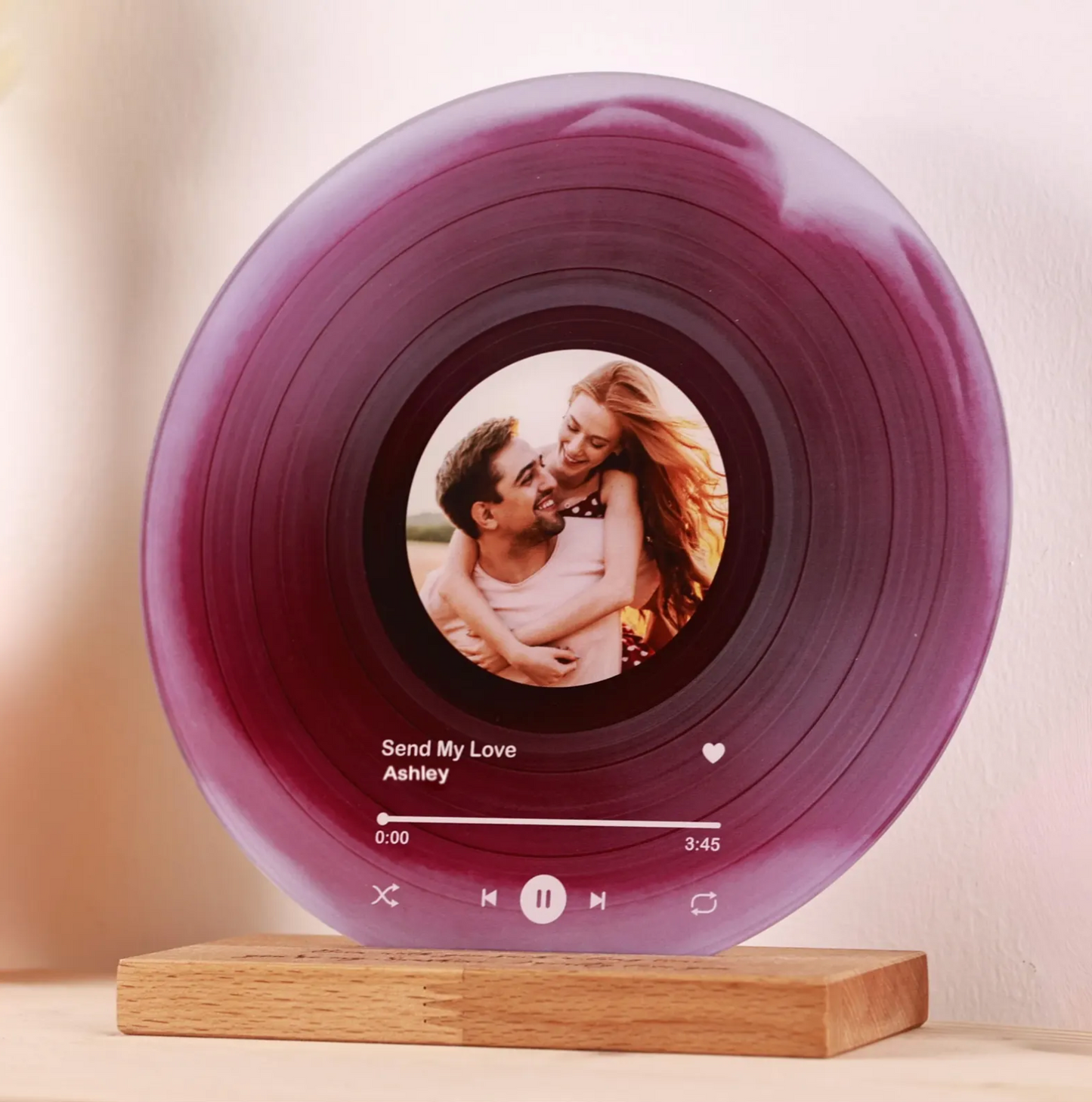 Personalized Vinyl Record with Name, Photo and Custom Song Based On Your Story: For Gift