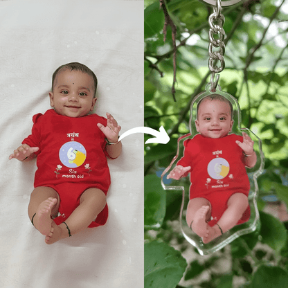 Custom Acrylic Keychain with Your Own Photo