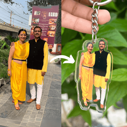 Custom Acrylic Keychain with Your Own Photo