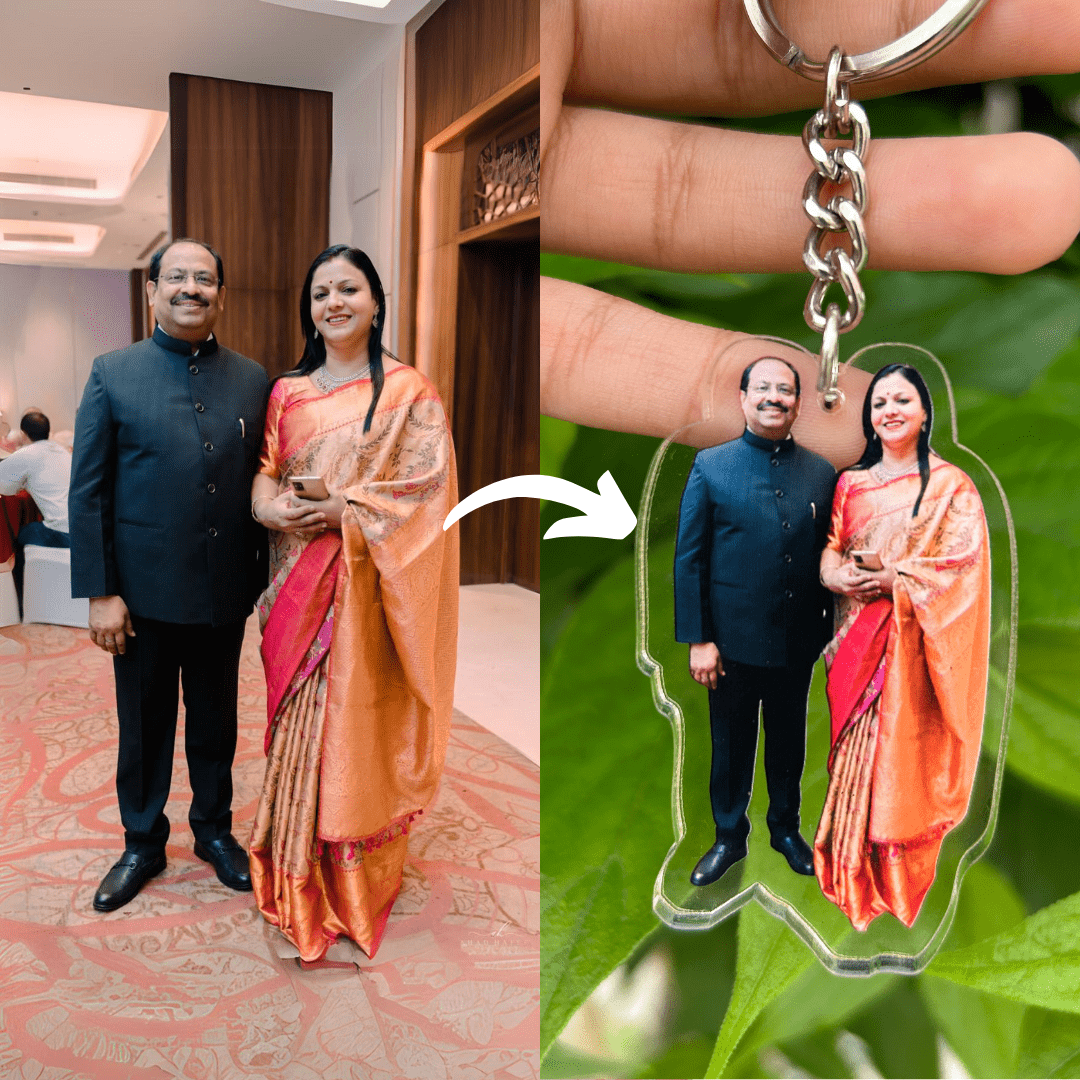 Custom Acrylic Keychain with Your Own Photo