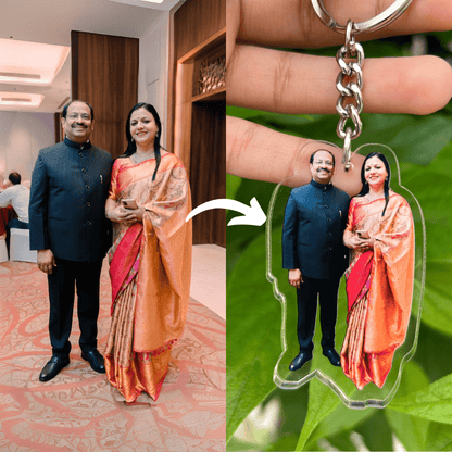 Custom Acrylic Keychain with Your Own Photo