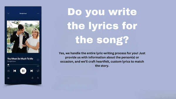 Songcart - Your Story, Your Song – Professionally Made Custom Song For Any Event