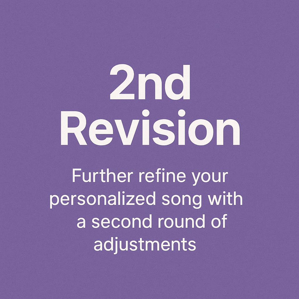 Revision – Song Update & Additions