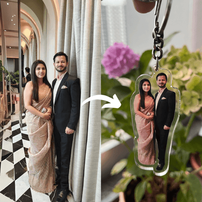 Custom Acrylic Keychain with Your Own Photo