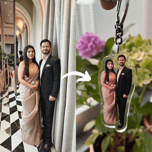 Custom Acrylic Keychain with Your Own Photo