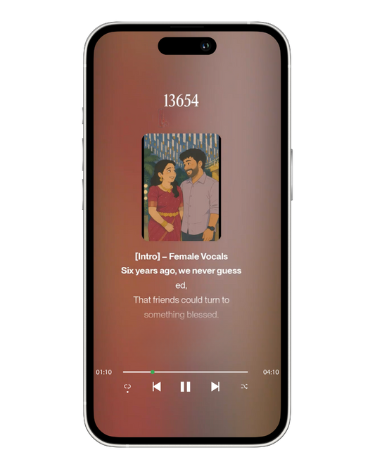 Lyrical Video/PDF Add-On (Video only for English and HINDI)