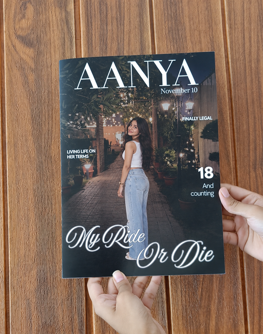 Birthday Magazine – Custom Photo & Story Gift for Your Loved One